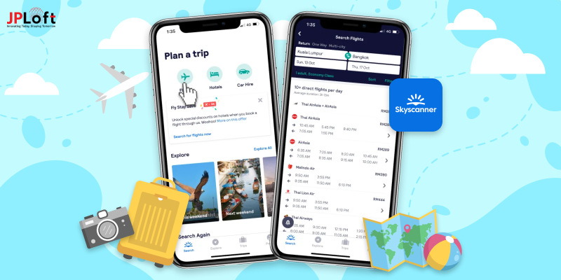 Develop a Travel App like Skyscanner