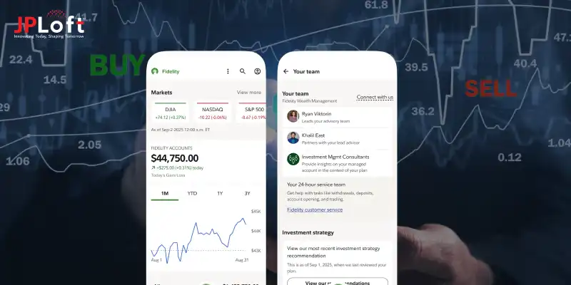 How to Build a Stock Trading App Like Fidelity?