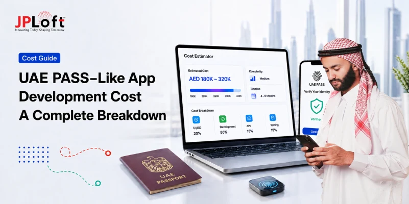 A Complete Guide To UAE PASS Like App Development Cost