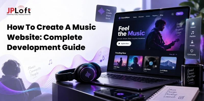 How to Create a Music Website in 2026? A Complete Guide