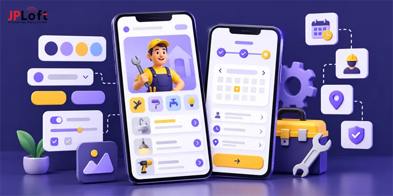 How to Design a Handyman App? Components, Process, & More