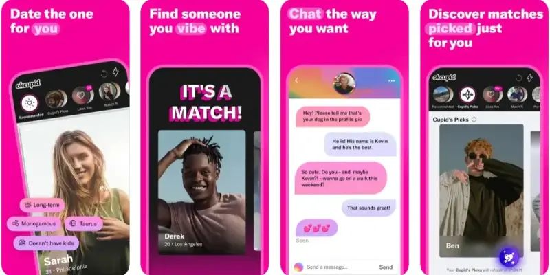 best dating apps OkCupid