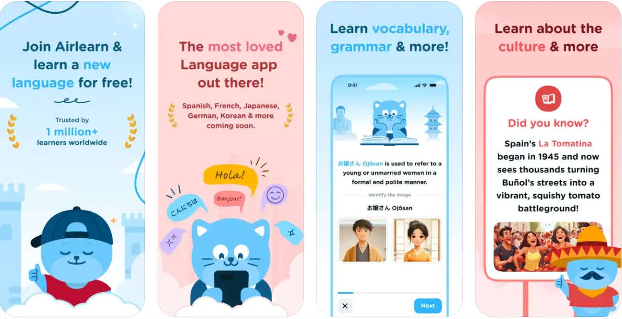 Airlearn Educational App