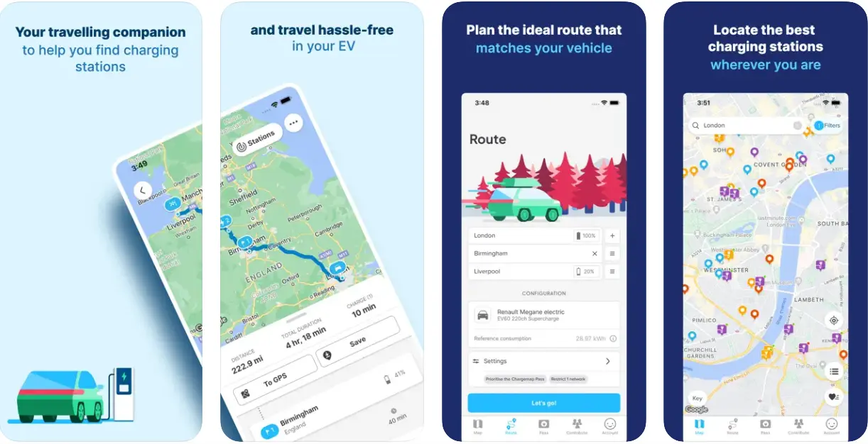 ChargeMap EV App