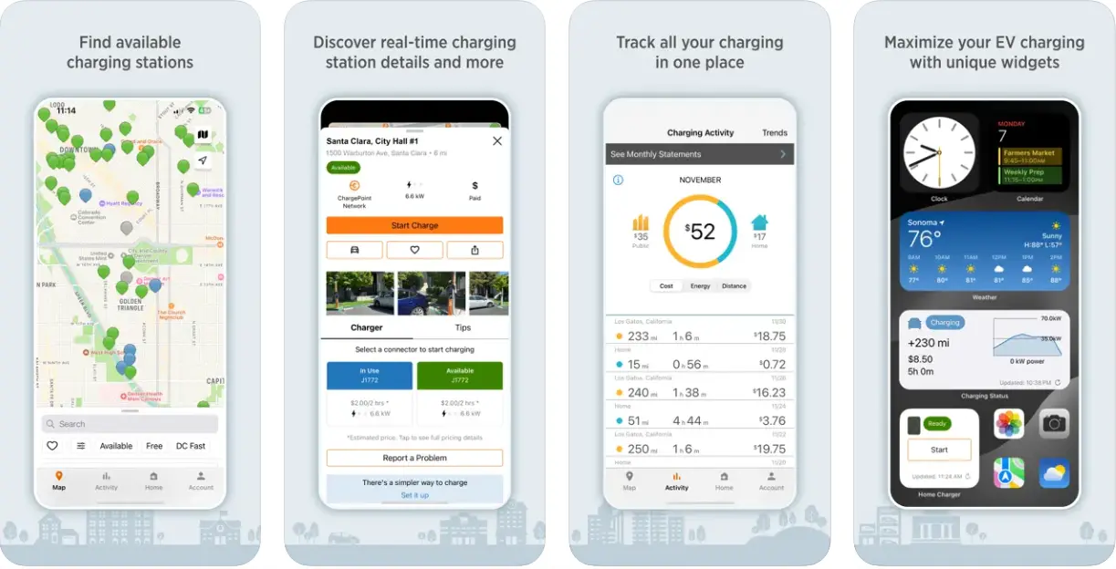 ChargePoint EV App