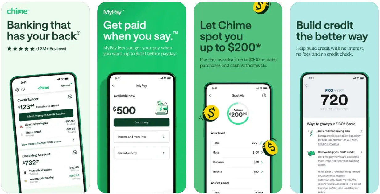 Chime: An App Like Dave