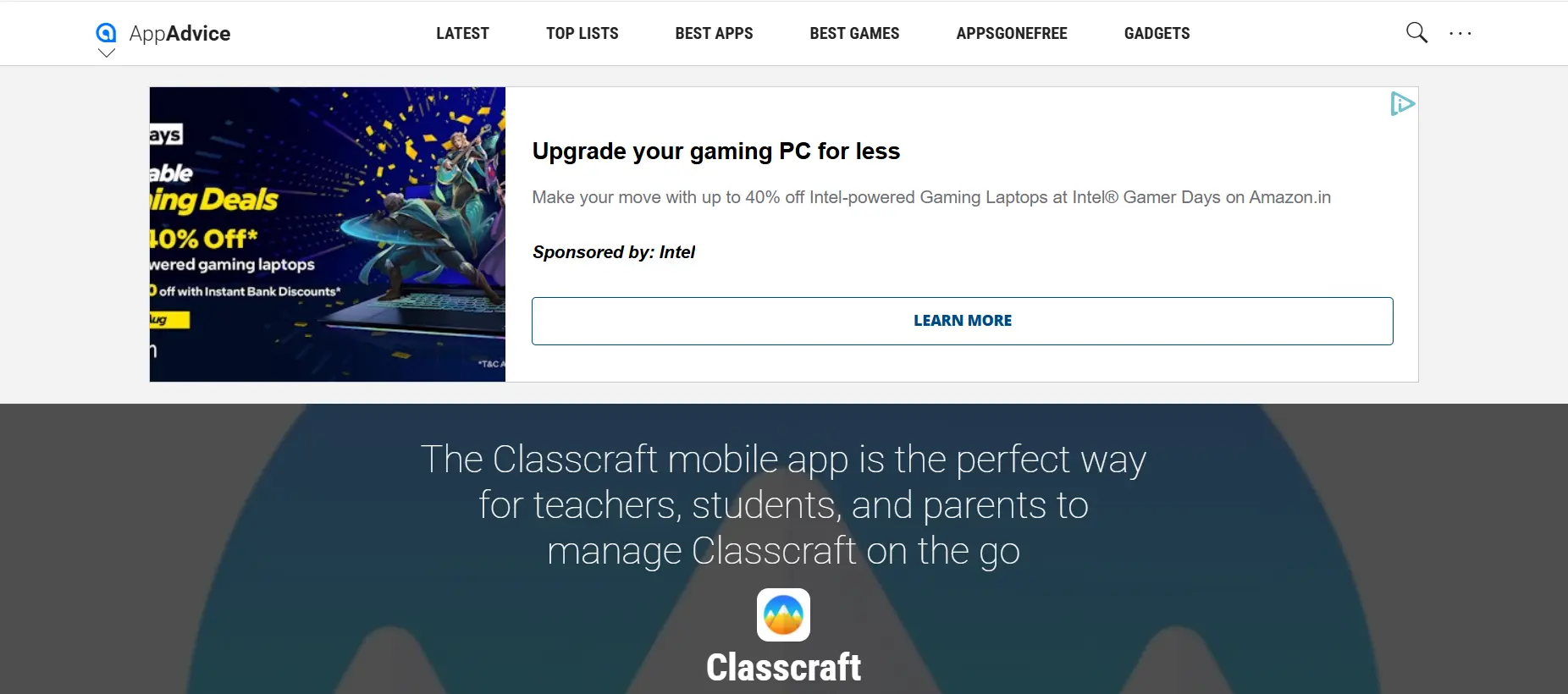 Classcraft educational App