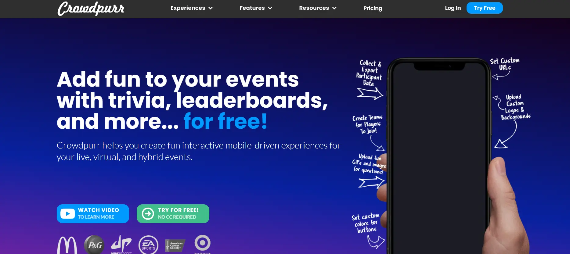 Crowdpurr Educatoional app