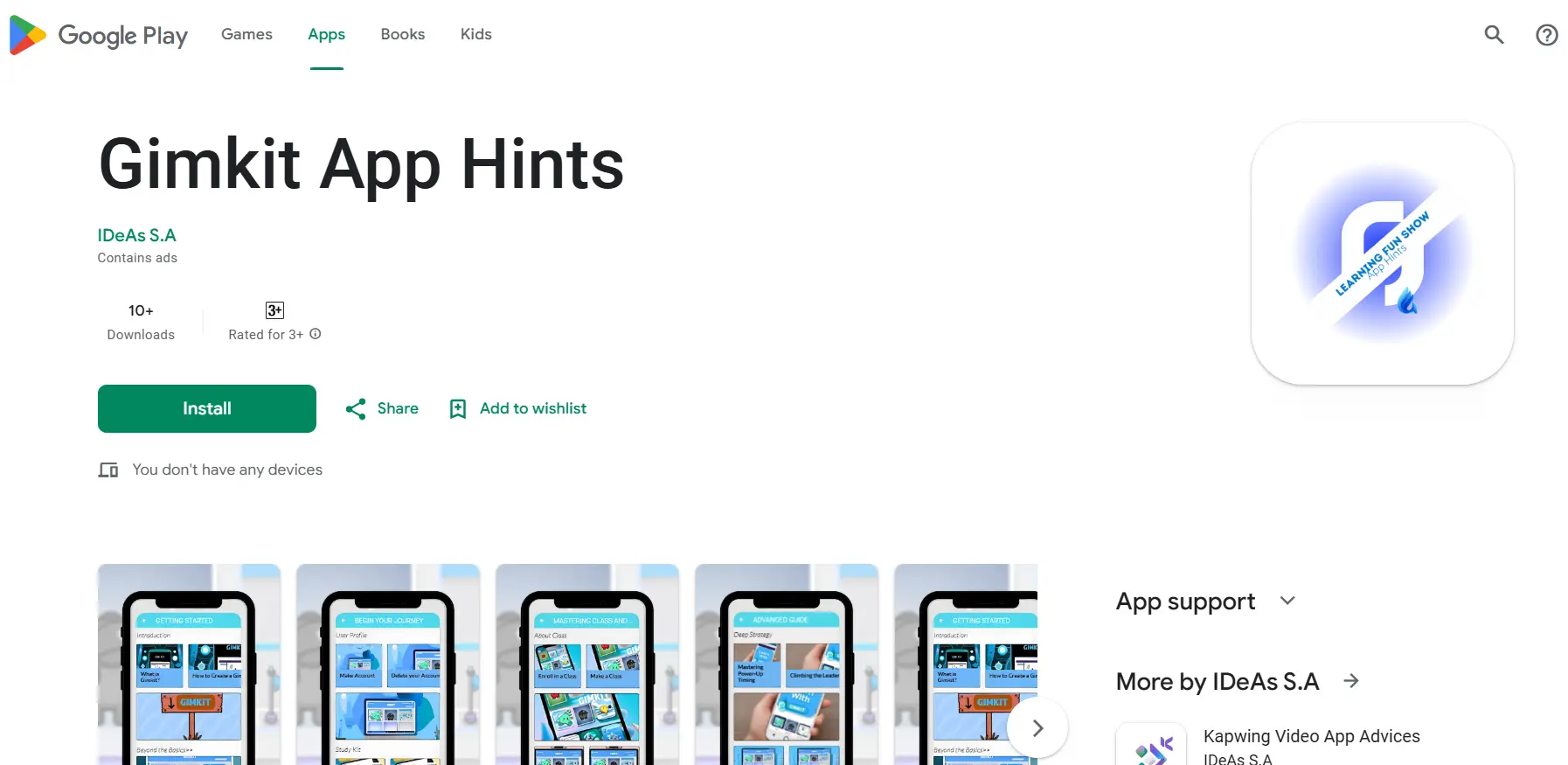 Gimkit App Hints Educational App