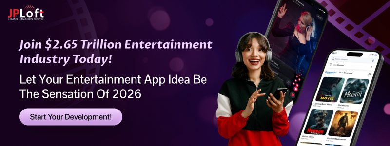 15 Top Entertainment App Ideas to Invest in 2026 with High ROI