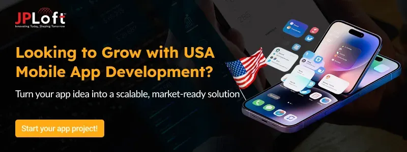 Why the USA Mobile App Development Market Leads Globally?