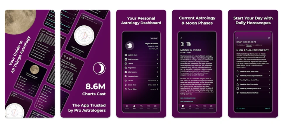 TimePassages astrology app