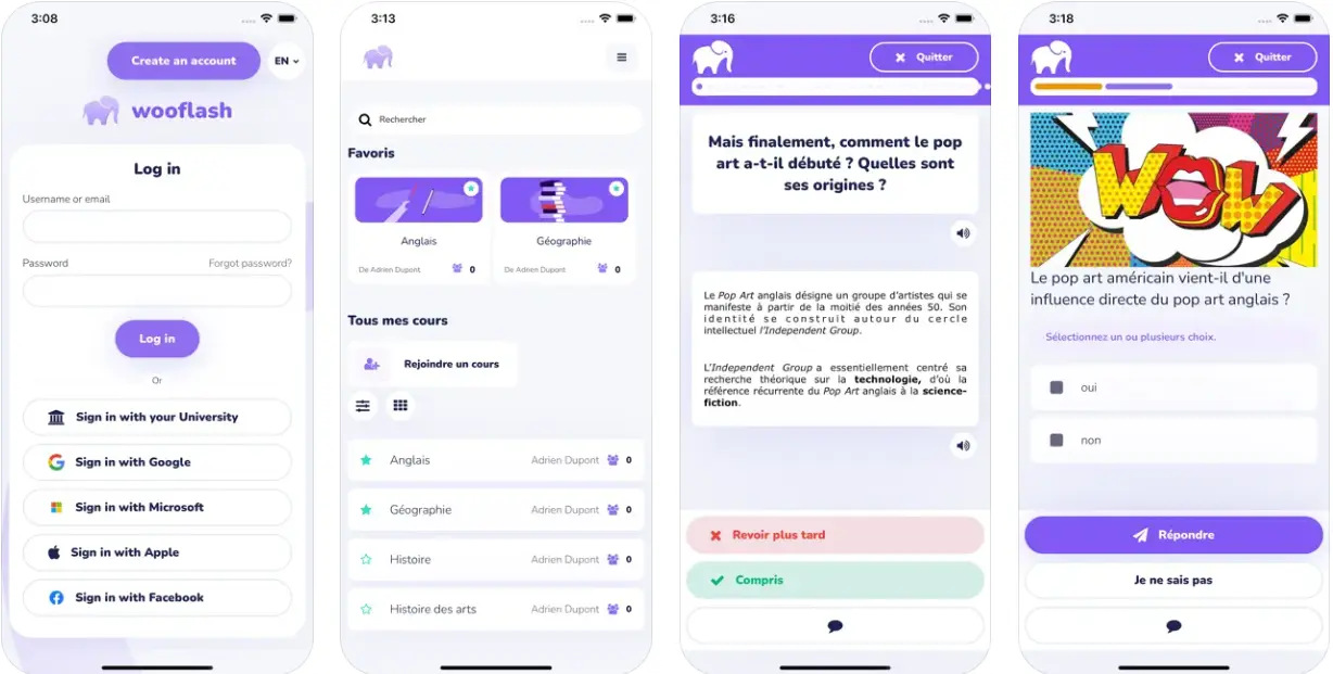 Wooclap Educational App