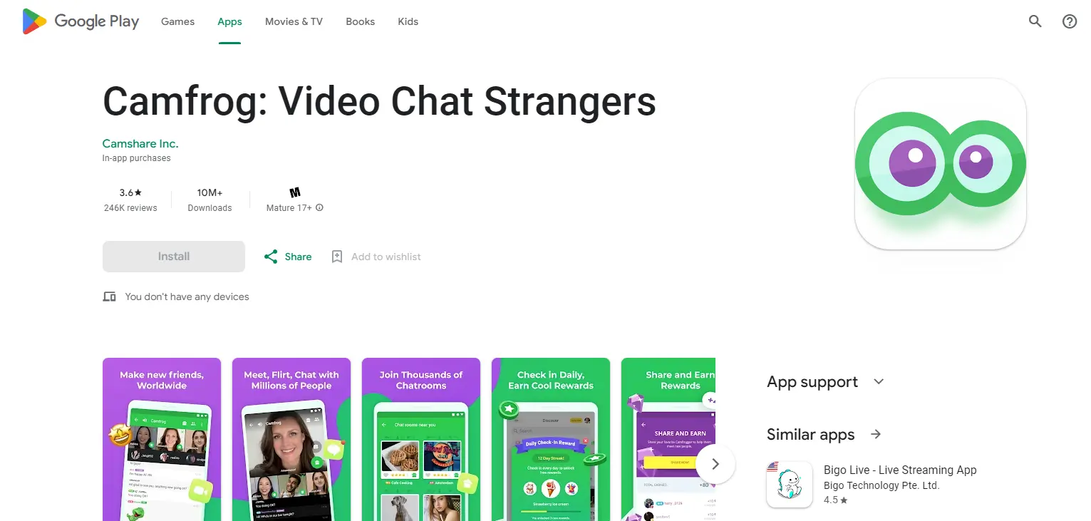  Camfrog Social Media App