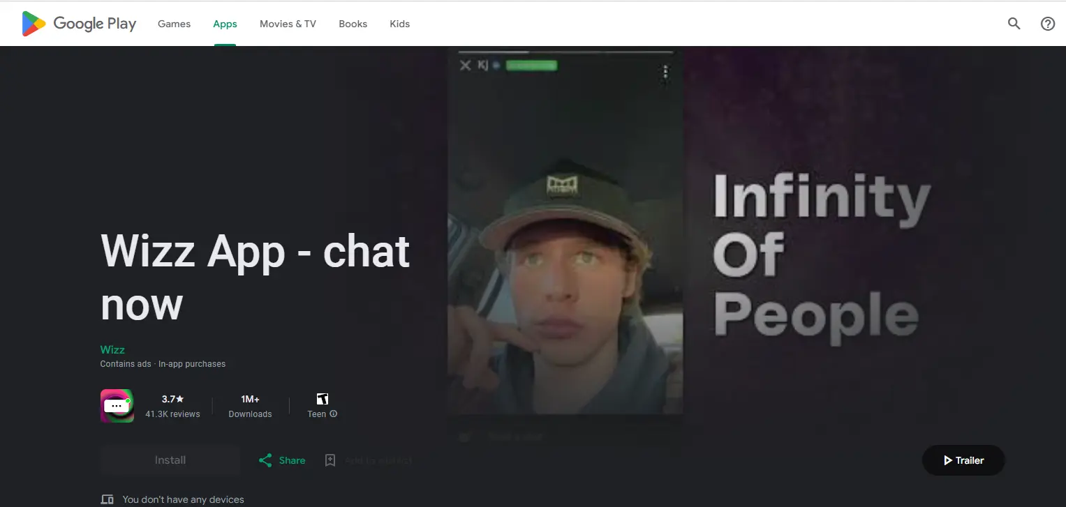 Wizz Social App