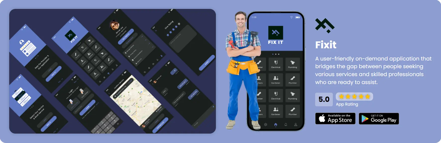All About Handyman App Tech Stack